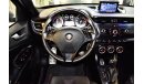 ألفا روميو جوليتا ONLY 44000 KM !! AMAZING Alfa Romeo Giulietta 2014 Model!! in Beast Black Color! GCC Specs
