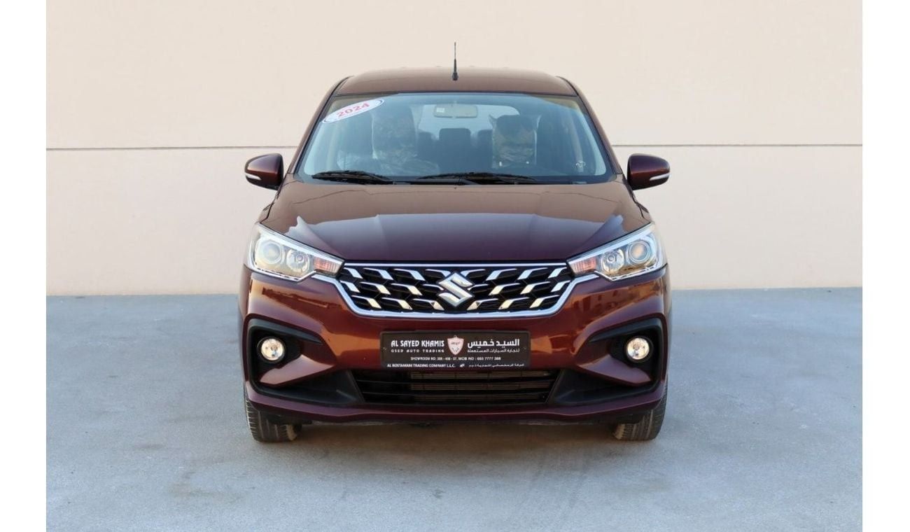 سوزوكي ايرتيغا خالية من الحوادث - خليجي - صبغة وكالة - مكينة 1500 سي سي - بحالة الوكالة من الداخل الخارج - فل اوبشن