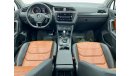 Volkswagen Tiguan SE 2019 Volkswagen Tiguan SE 4Motion, Low Mileage, Warranty, GCC