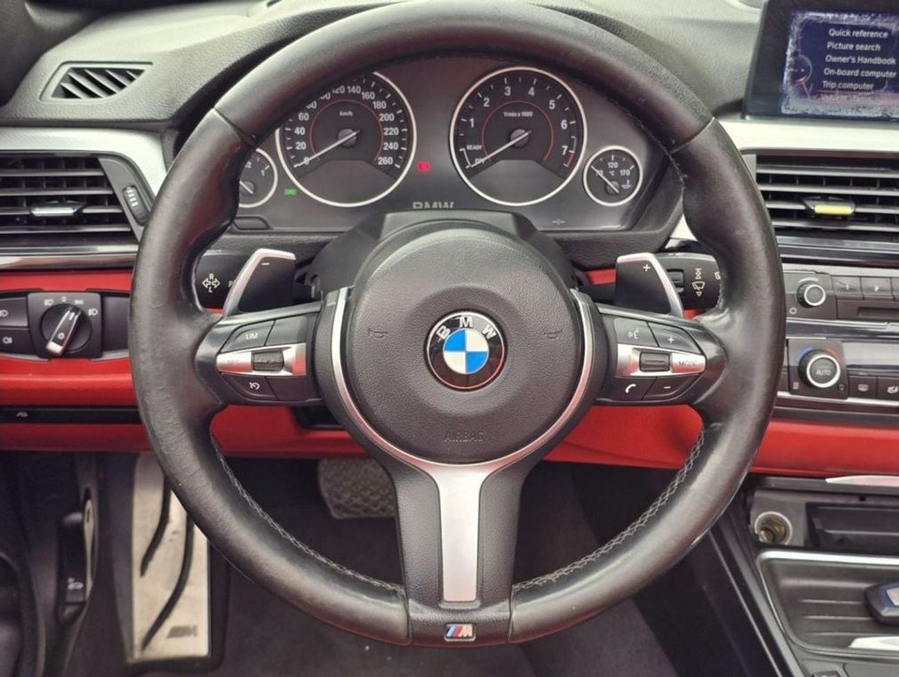 بي أم دبليو 435i BMW 435i 2016 GCC CONVERTIBLE //ORIGINAL PAINT //ACCIDENTS FREE