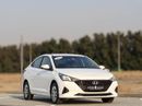 هيونداي أكسنت Base 1.6L (138 HP) hyundai accent  2021 GCC 1.6 L accident-free  in excellent condition 747 P.M