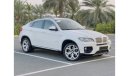 BMW X6 50i Exclusive X6 2013 GCC model XDRIVE 50i in agency condition, agency dye, without accidents, full