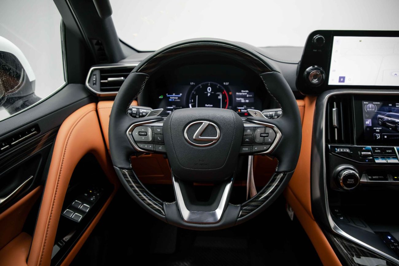 Lexus LX 600 VIP 3.5L - Sonic Quartz Inside VIP Sun Flair | Export Only