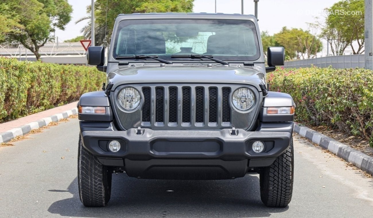 Jeep Wrangler Unlimited Sport Plus V6 3.6L , 2023 GCC , 0Km , With 3 Years or 60K Km Warranty @Official Dealer