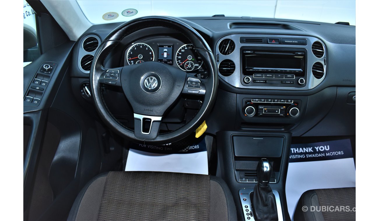 Volkswagen Tiguan 2.0L TSI 4 MOTION 2013 GCC SPECS