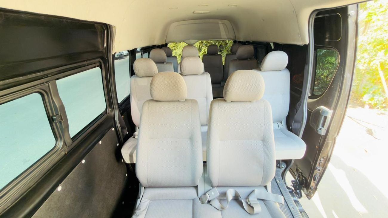 Toyota Hiace 14 SEATER | 2014 | 3.0 DIESEL ENGINE | 2WD | MANUAL TRANSMISSION | RHD | POWER WINDOW