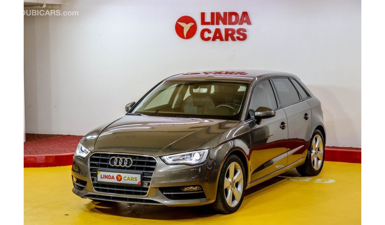 Audi A3 Audi A3 Sportback 30 TFSI 1.4L 2016 GCC under Warranty with Zero Down-Payment.