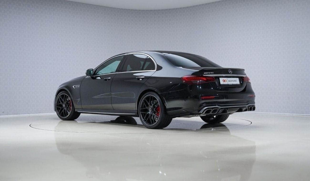 Mercedes-Benz E 63S 4MATIC+ 4.0L AED 5,830 P/M - 2 Years Warranty
