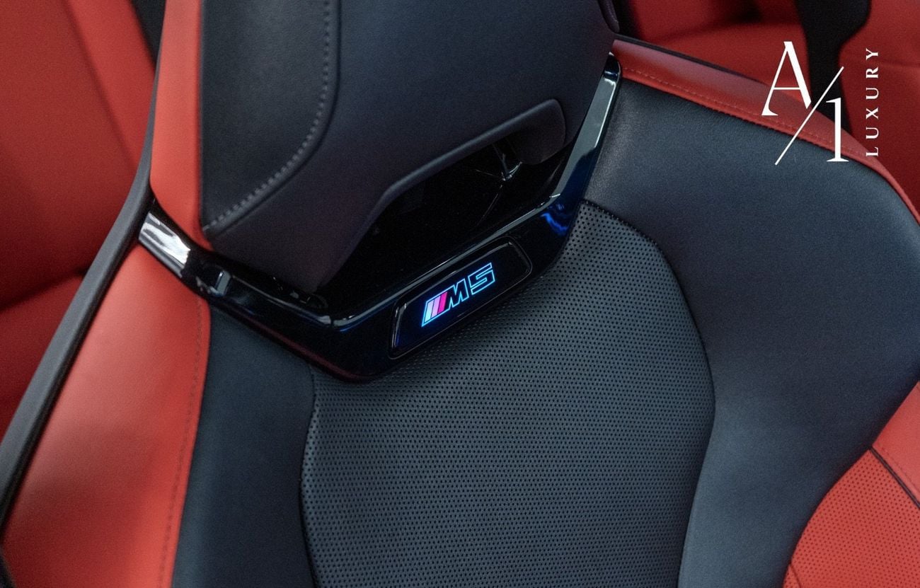 BMW M5 2025 BMW M5 Competition, With Warranty, Fully Loaded, Carbon Fibre Accents, GCC Specs