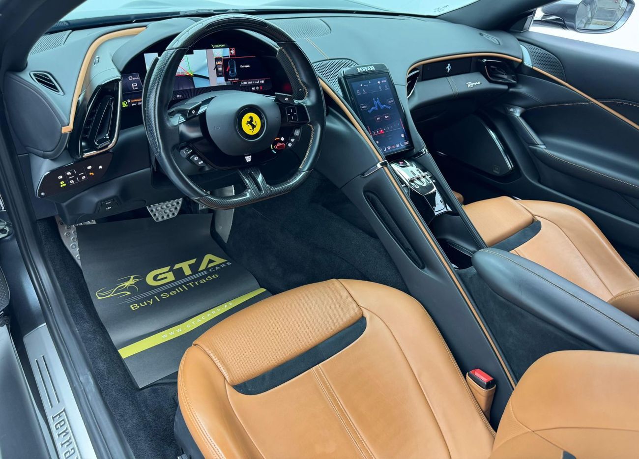 Ferrari Roma 2022 Ferrari Roma, 2027 Agency Warranty & 2029 Agency Service Contract, Agency FSH, GCC