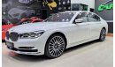 BMW 750Li Luxury Executive BMW 750LI X DRIVE MASTER CLASS 2016 GCC FULL SERVICE HISTORY ORIGINAL PAINT FOR 189