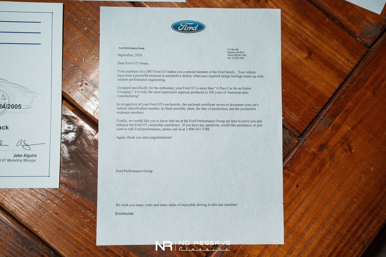 Ford GT Rare 1 of 14 Stripe Delete