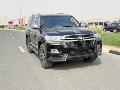 تويوتا لاند كروزر Toyota landcuriser GXR V8 Diesel 2015 facelifted 2021 black automatic