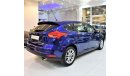 Ford Focus FULL SERVICE HISTORY!LOW MILEAGE Ford Focus 2015 Model!! in Blue Color! GCC Specs