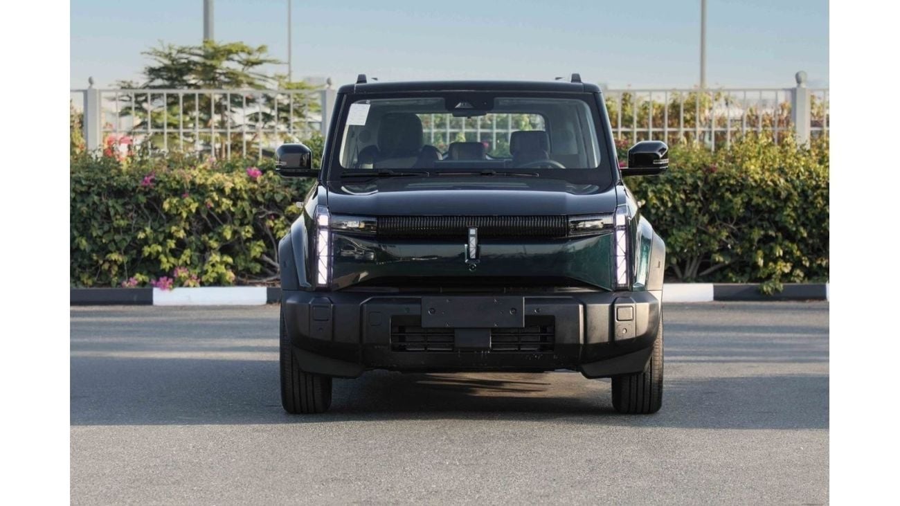 شيري iCar 03 2024 ICAR EQ3 V2 طويلة المدى - أخضر داخل أخضر | تصدير فقط