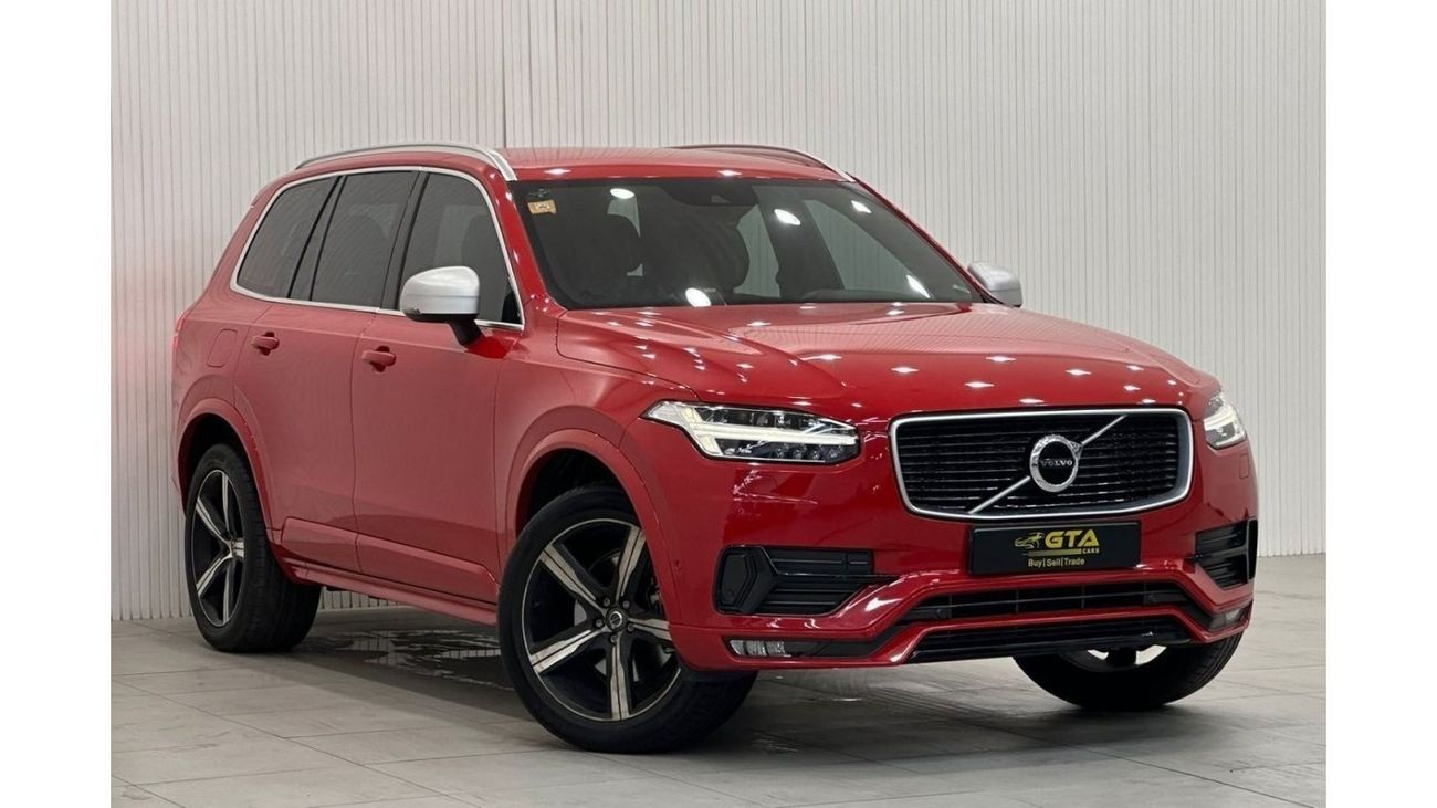 فولفو XC 90 R ديزاين 2017 Volvo XC90 T6 R-Design 7 Seater, Full Volvo Service History, Low Kms, GCC