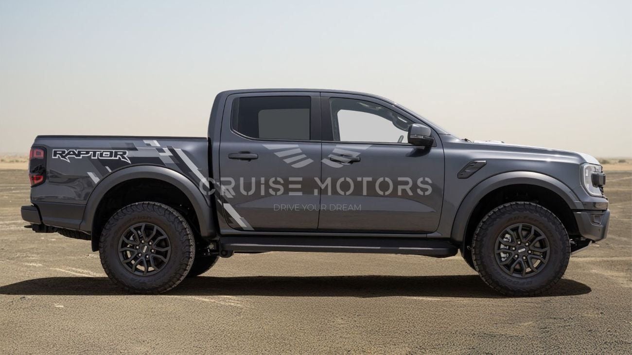 فورد رينجر رابتور Automatic - 3.0L - Petrol - Pick Up - 4WD - 5 Seats - 4 Doors - METEOR GREY