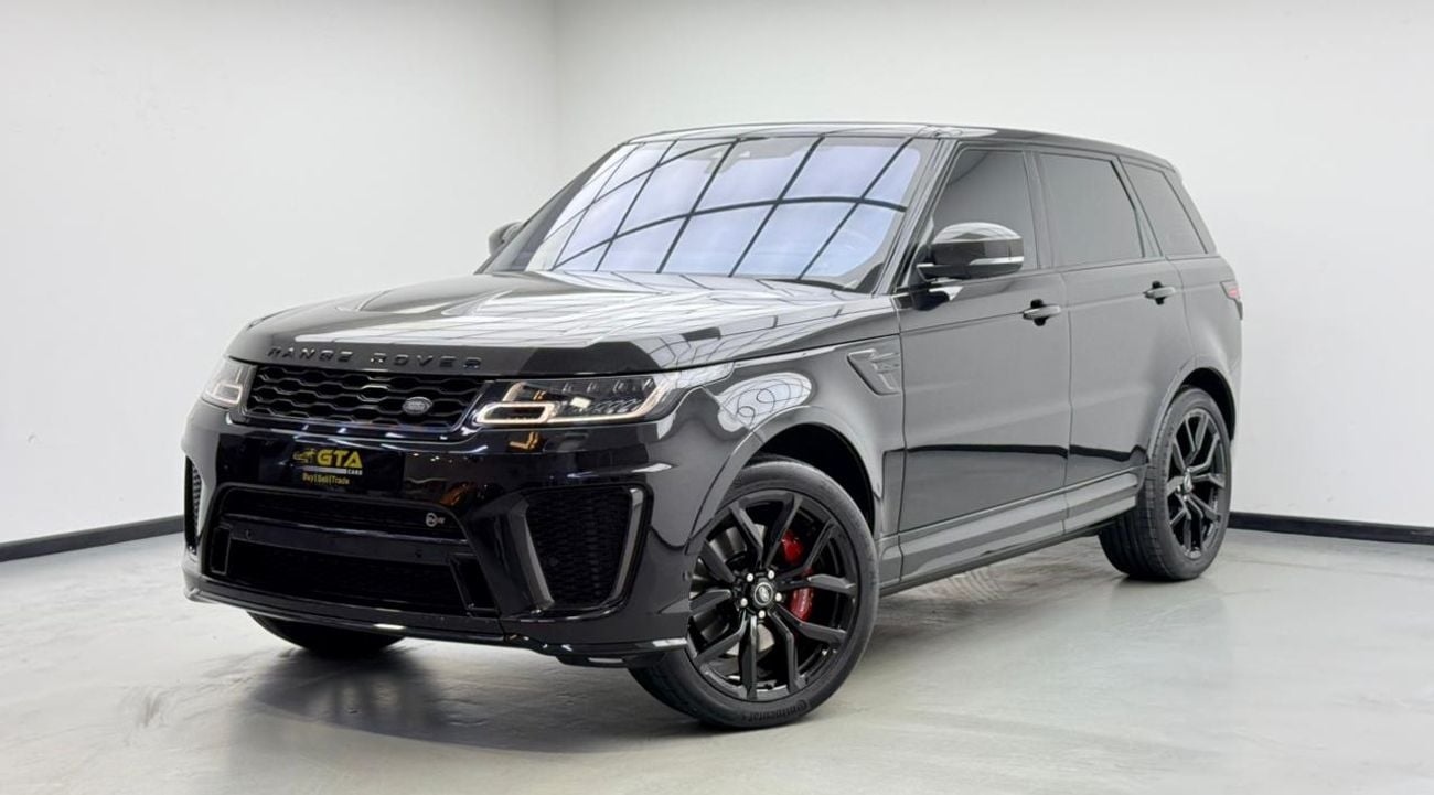 Land Rover Range Rover Sport 2022 Range Rover Sport SVR Carbon Edition, Warranty, Full Service History, Very Low Km, GCC Standard