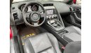 Jaguar F-Type 2017 Jaguar F-Type S, Jaguar Warranty-Service History, GCC