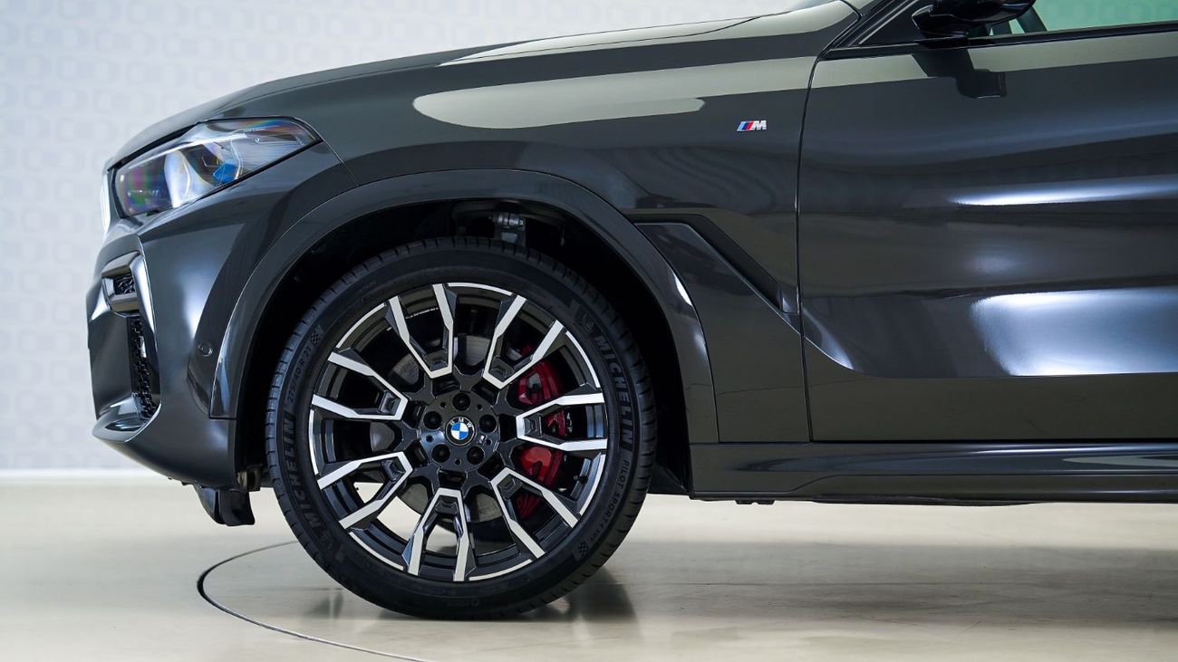 بي أم دبليو X6 40i M Sport 3.0L | AED 3,593PM | Warranty & Service October 2026 | GCC