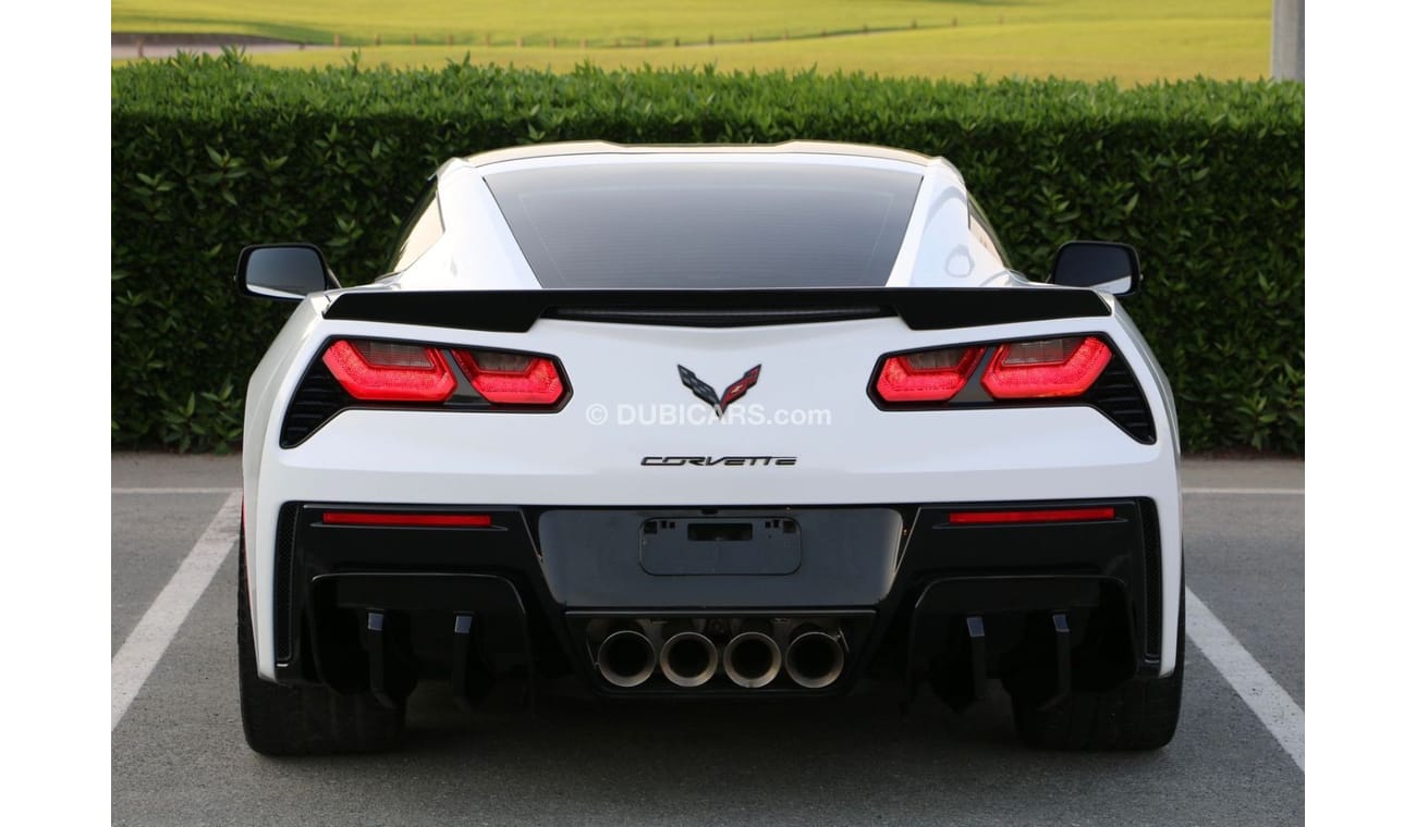 Chevrolet Corvette Z51 Competition SEats Chevrolet corvette C7 Z51 GCC 2016 full option original paint perfect conditio