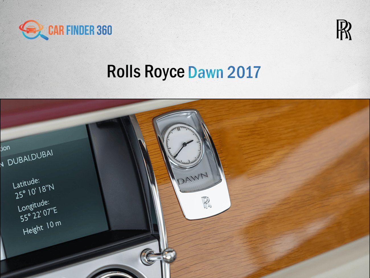 رولز رويس داون Rolls-Royce Dawn 2017