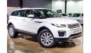 Land Rover Range Rover Evoque Warranty+Service Contract, Full History, GCC