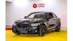 BMW 220i BMW 220i M-Sport 2020 GCC under Agency Warranty with Zero Down-Payment.