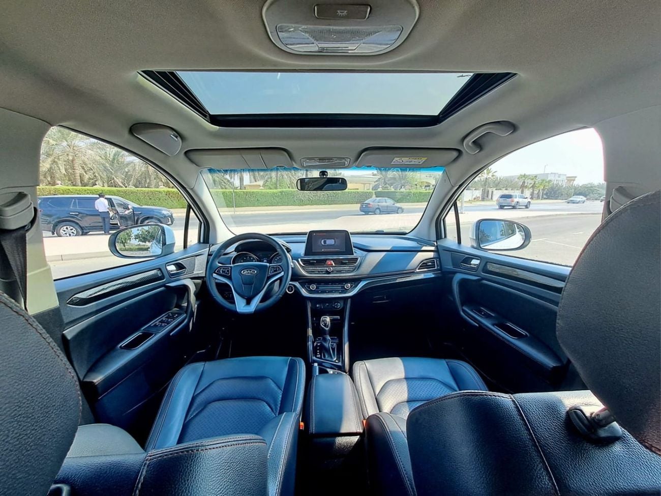 JAC JS3 450-Monthly l GCC l Sunroof, Leather, Cruise l Accident Free