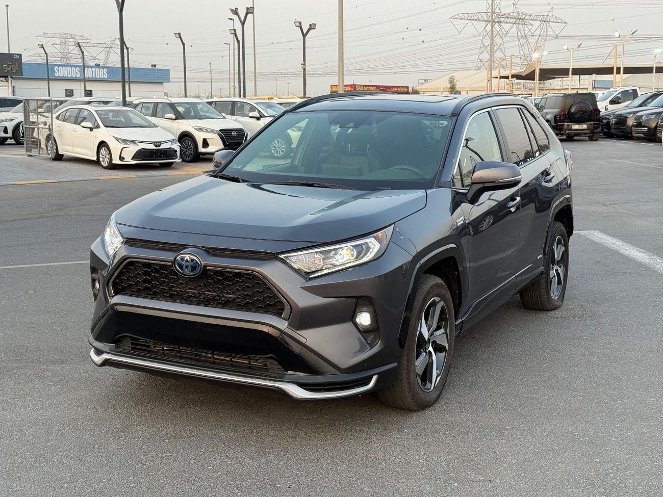 تويوتا راف ٤ VXR HEV 2.5L (219 HP) AWD 2021 TOYOTA RAV4 PRIME SE PLUG-IN HYBRID 4x4 FULL OPTIONS IMPORTED FROM US