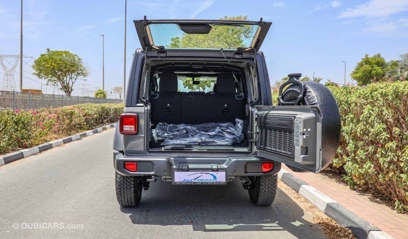 Jeep Wrangler Unlimited Sport Plus V6 3.6L , 2023 GCC , 0Km , With 3 Years or 60K Km Warranty @Official Dealer