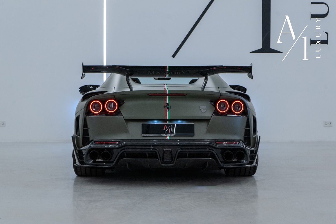 فيراري 812 GTS 2021 Ferrari 812 GTS, Mansory Stalone (P830) With Masory Warranty Fully Carbon Fibre European Spec