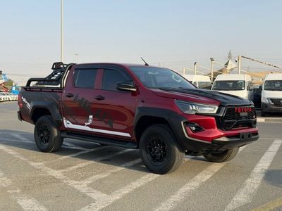 Toyota Hilux 2022 Toyota Hilux GR Sports Modified - 2.7L V4 AWD -GCC- Full Off Road Rollbar - Rear CAM & Multi Me