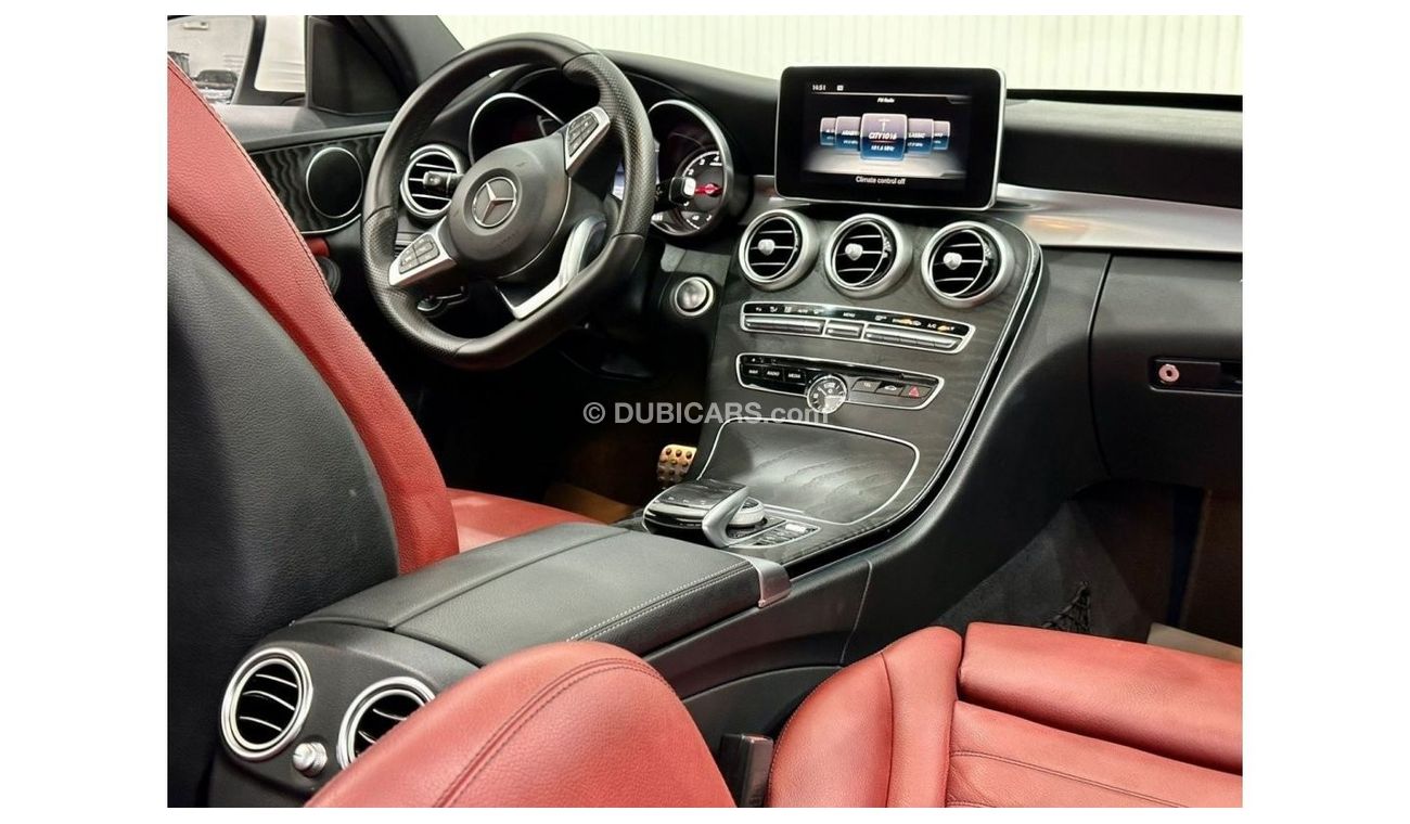 مرسيدس بنز C 200 Std 2017 Mercedes Benz C200 AMG, Warranty, Service History, Excellent Condition, GCC