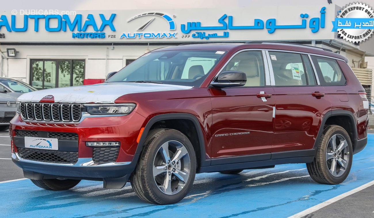 جيب جراند شيروكي ليميتد 4X4 L Limited , خليجية 2021 , 7 مقاعد , 0 كم , (( فقط للتصدير , بسعر التصدير ))