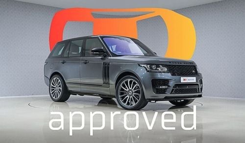 Land Rover Range Rover P510 Vogue SE SVO - AED 6,403 P/M - 1 Year Warranty