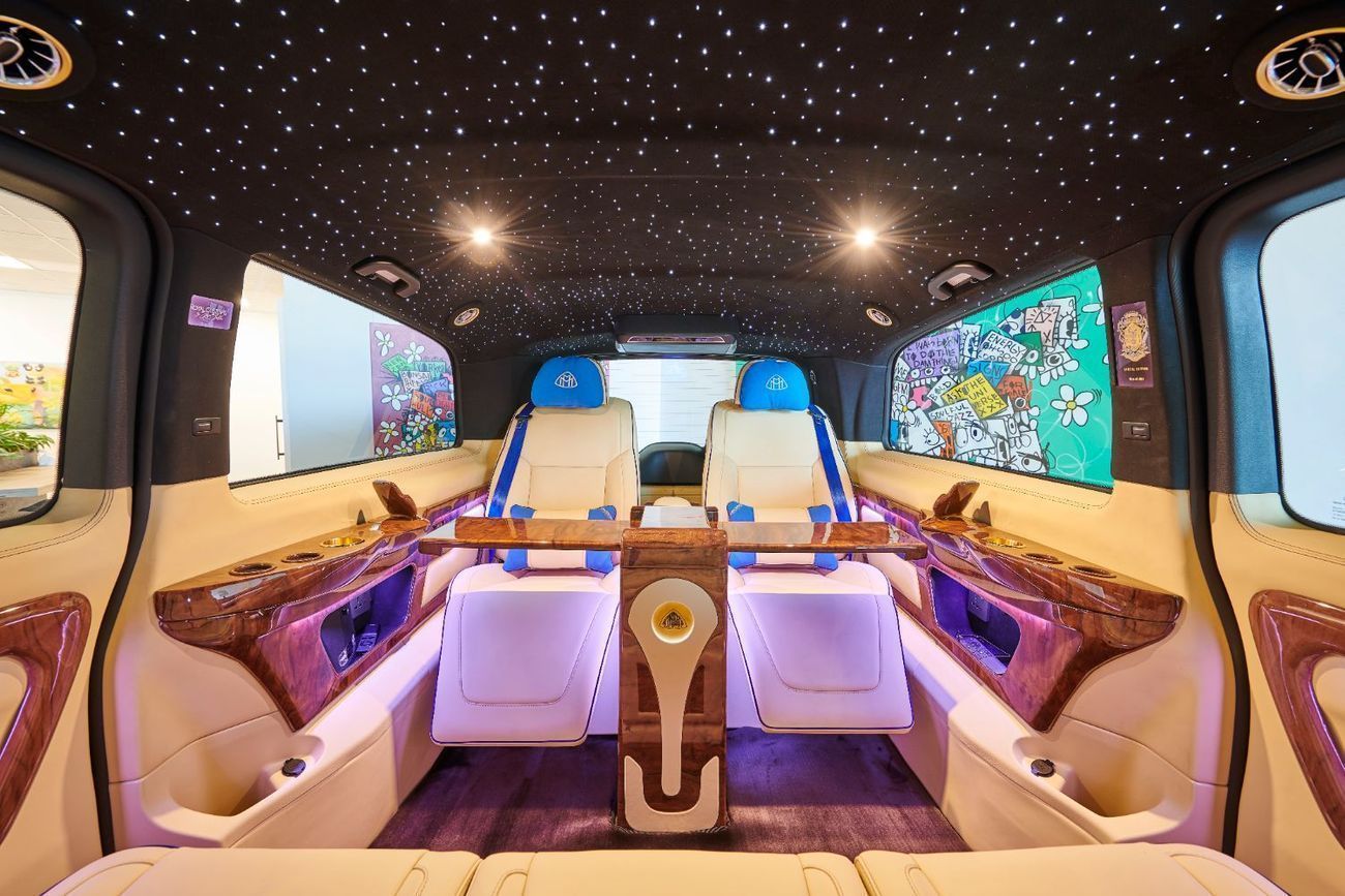 Mercedes-Benz V 300 2026 “CELESTINE” – Handcrafted by ROYAL CUSTOMS in Dubai (5 Year Warranty)