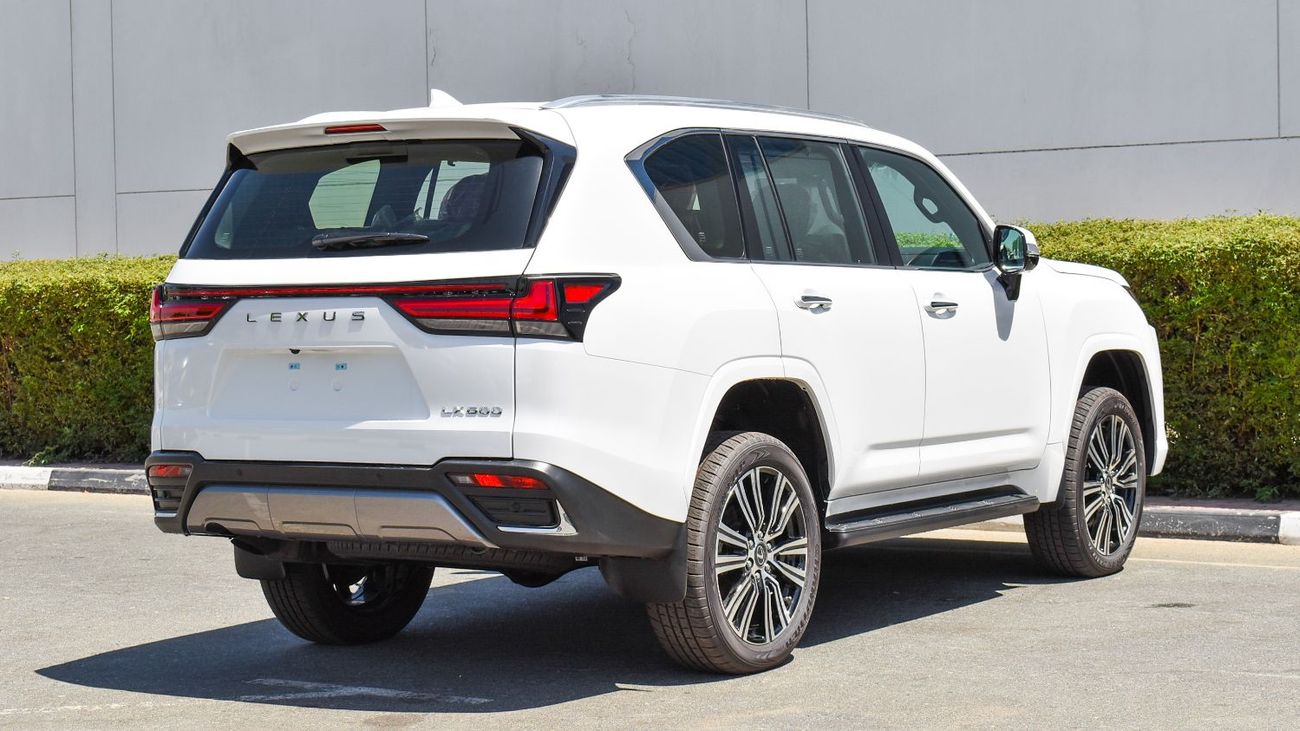 Lexus LX 600 ECTAGR038 - 2025 Lexus LX 600 Signature - 3.5L Petrol Auto - Sonic Quartz with Red Interior