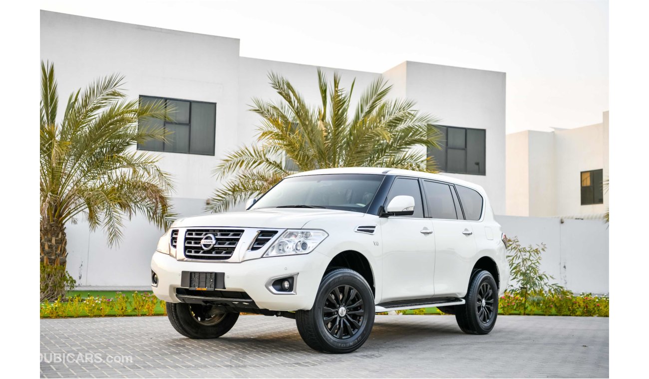 نيسان باترول Immaculate Condition - Upgraded Alloy Wheels - AED 1,841 Per Month - 0% DP