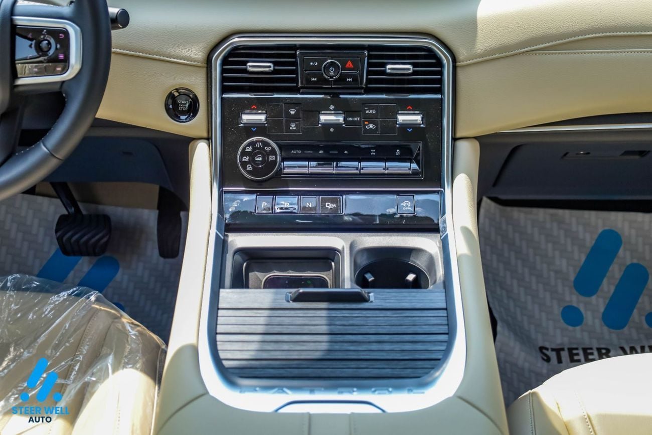 Nissan Patrol LE T2 3.5L V6 AWD 9AT 2026 | 8-Seater | Power Tailgate | Full Safety | Export Only