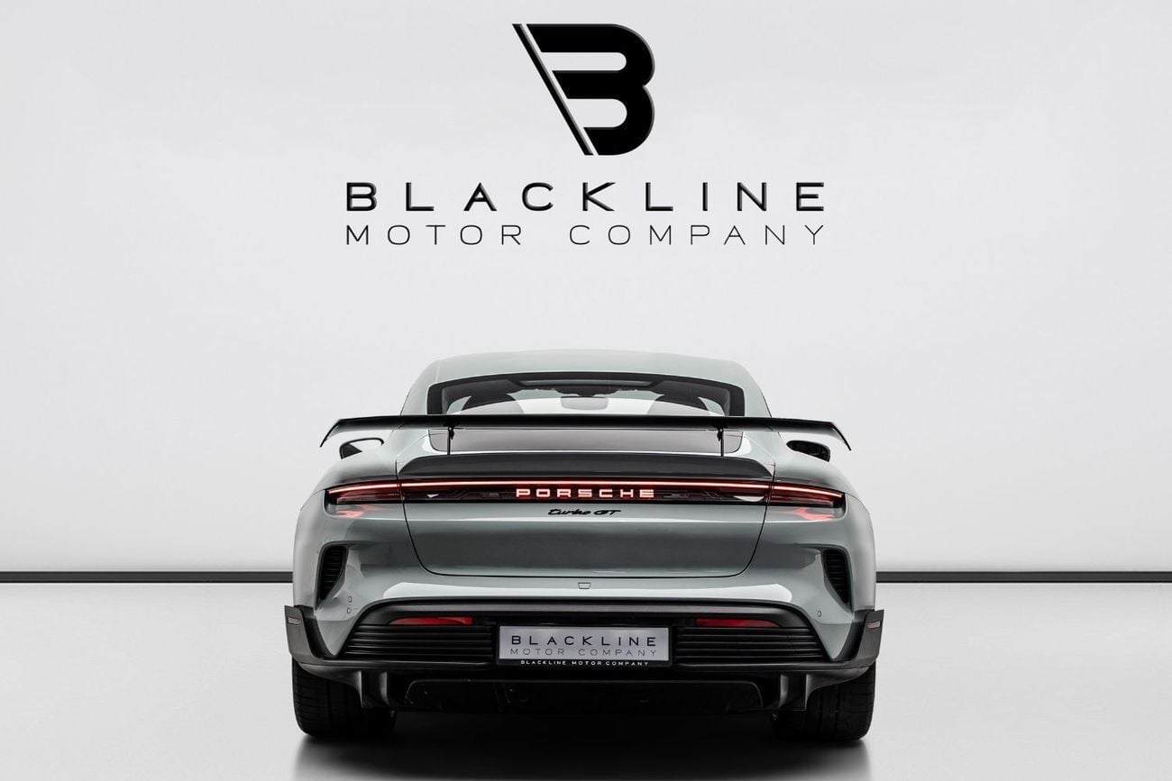بورش تايكان 2025 Porsche Taycan Turbo GT, 2027 Porsche Warranty, Full Weissach Package, Very Low KMs, GCC
