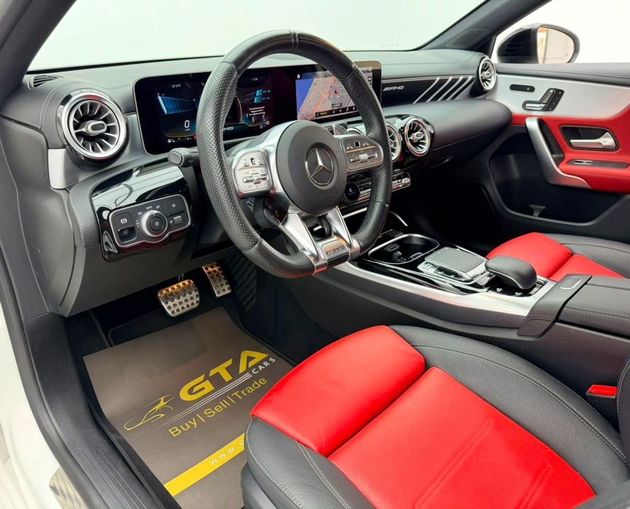 مرسيدس بنز A 35 AMG 2020 Mercedes Benz A35 AMG, 1 Year Unlimited Km Warranty, Full Service History, GCC