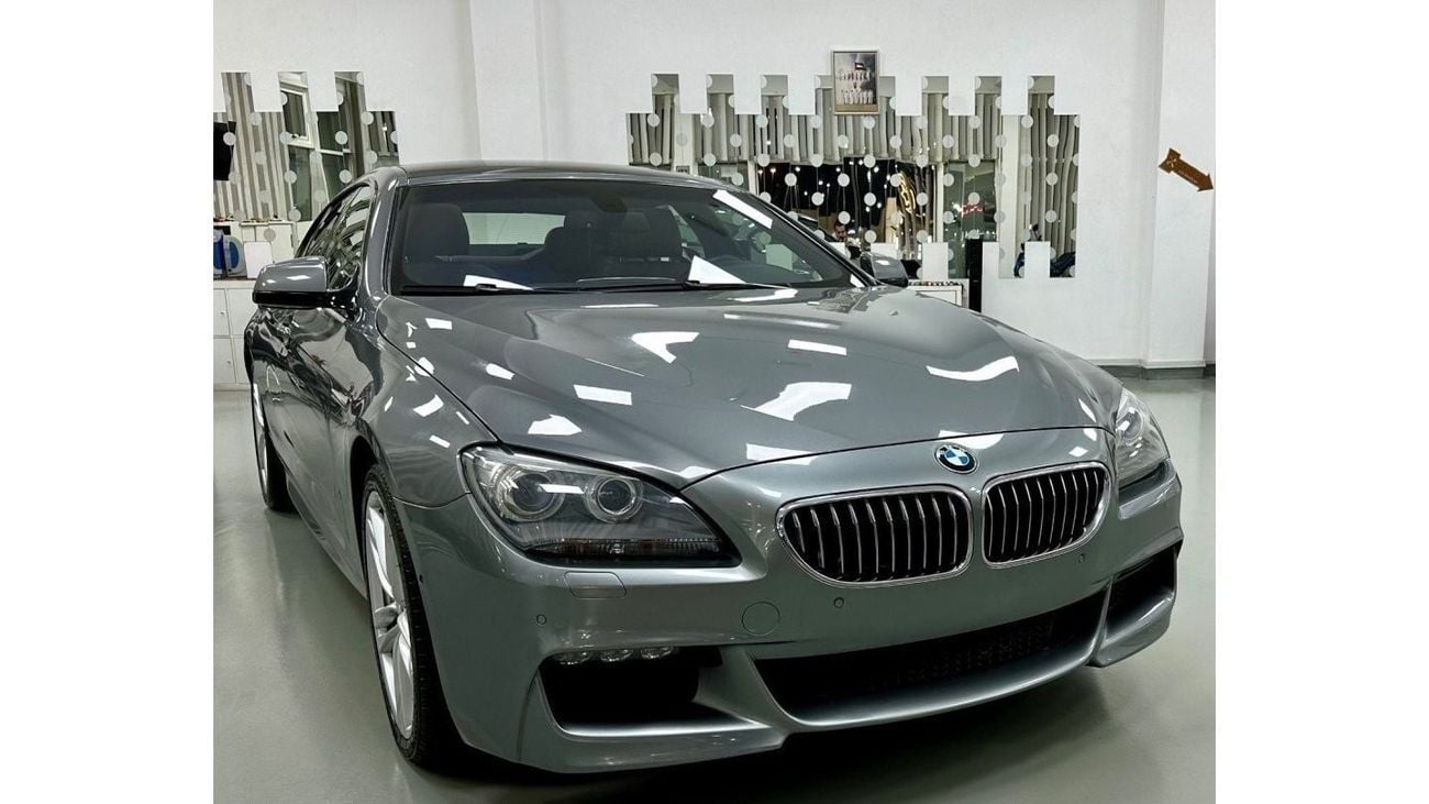 BMW 640i M Sport GCC .. FSH .. Perfect Condition .. V6 .. M kit .