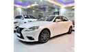 Lexus IS 200 EXCELLENT DEAL for our Lexus IS 200t 2016 Model!! in White Color! GCC Specs
