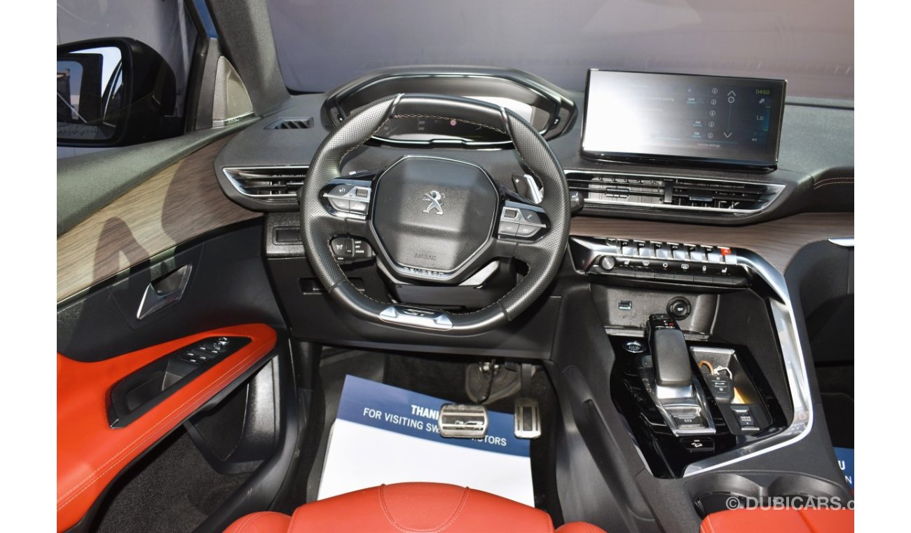 Peugeot 3008 AED 1599 PM | 1.6L GT PHEV FROM AN AUTHORIZED DEALER MANUFACTURER WARRANTY UP TO 2027 OR 100K KM