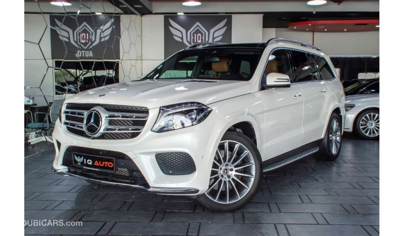 مرسيدس بنز GLS 500 AED 2850/MONTHLY | 2018 MERCEDES-BENZ GLS CLASS GLS 500 | 7 SEATS | GCC | UNDER WARRANTY