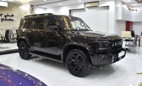جيتور T2 LUX عرض ممتاز على دراجة Jetour T2 XWD (موديل 2024) باللون الأسود وبمواصفات صينية