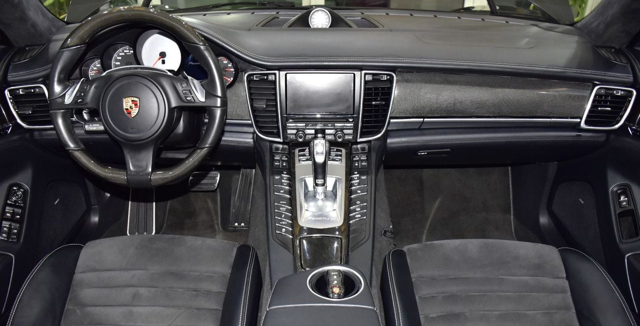 بورش باناميرا EXCELLENT DEAL for our Porsche Panamera GTS ( 2014 Model ) in Brown Color GCC Specs