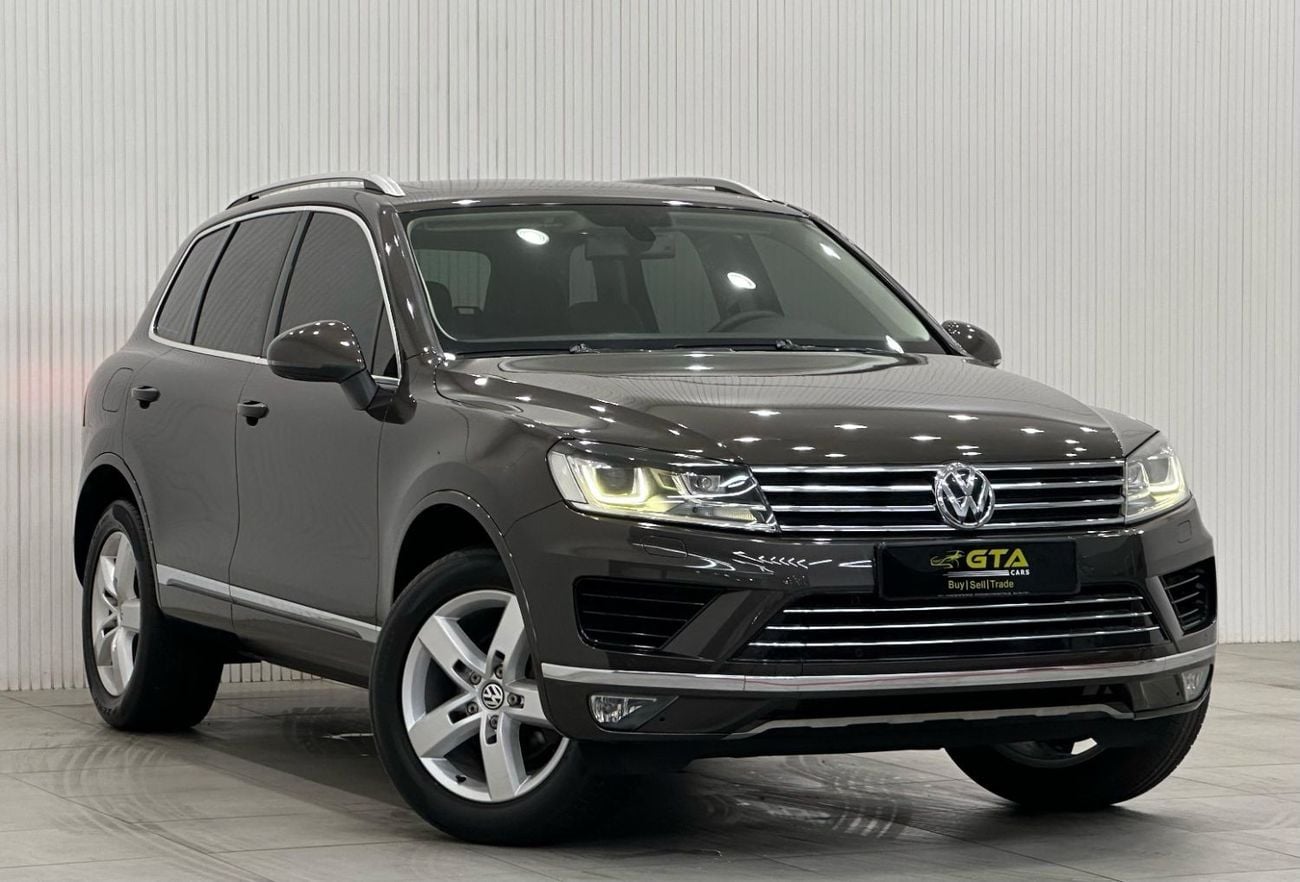 Volkswagen Touareg 2016 Volkswagen Touareg, Service History, Excellent Condition, GCC