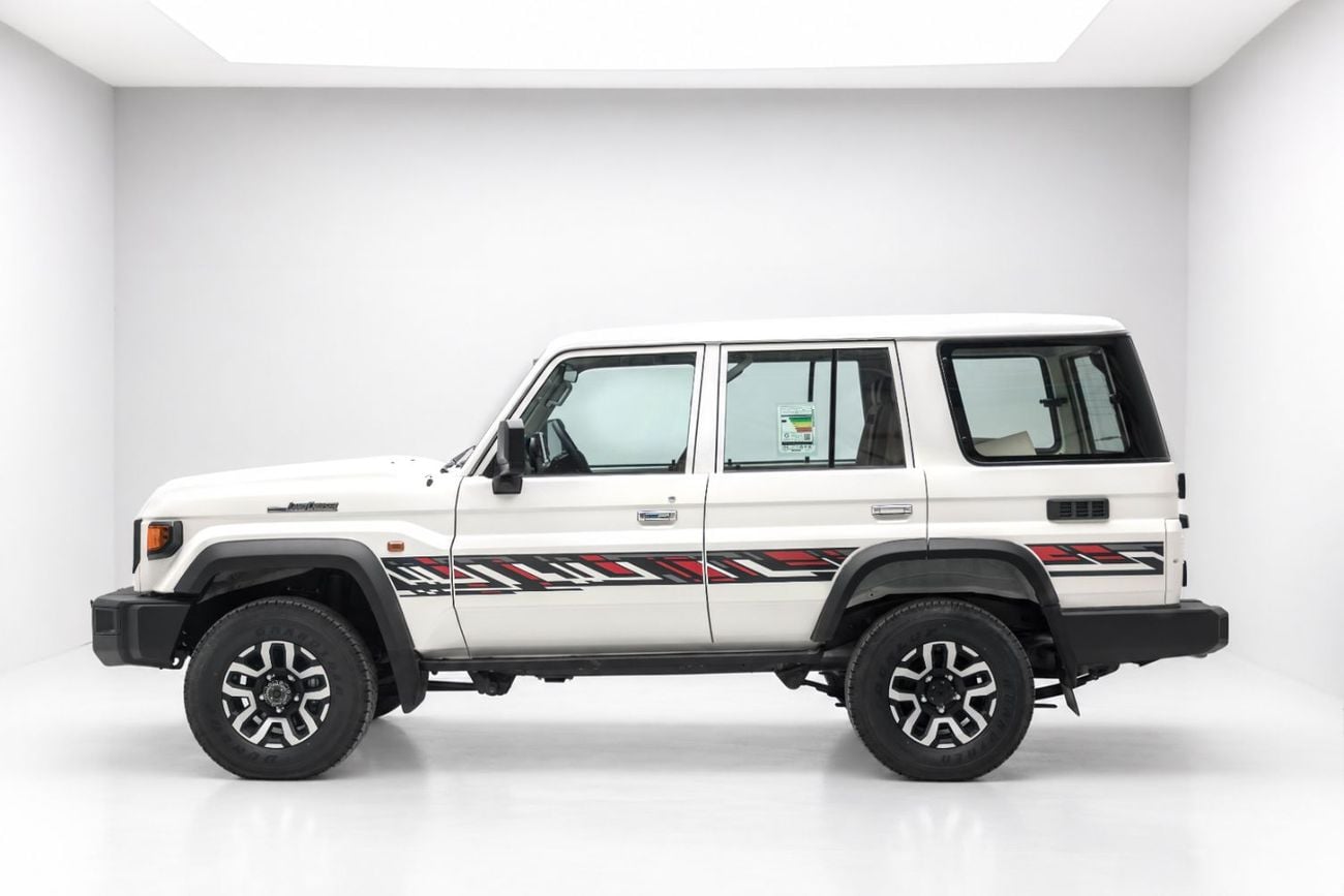Toyota Land Cruiser 70 LC76 LX Hardtop 2.8L - White Inside Saddle Tan | Export Only